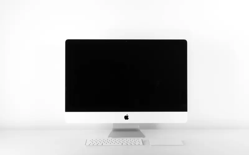 Technical workspace with a monitor