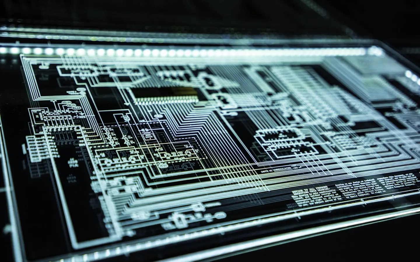 Server and security hardware lighting